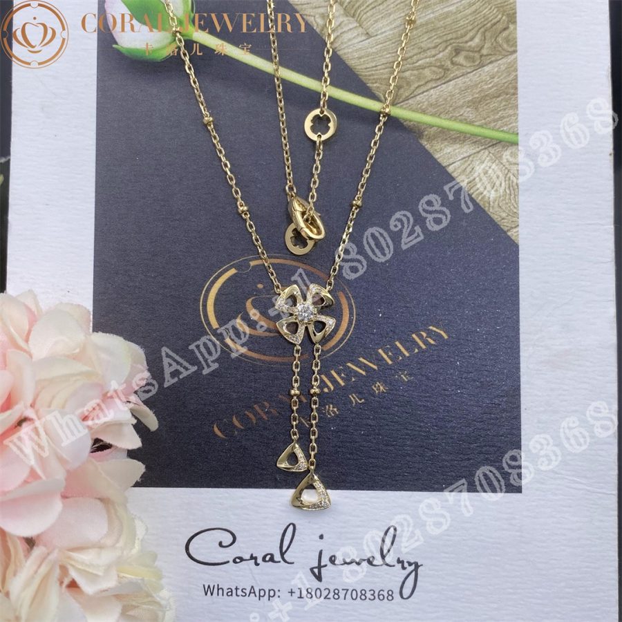 Bulgari Fiorever 18 Kt Yellow Gold Necklace Ref.: 357137 - Image 5
