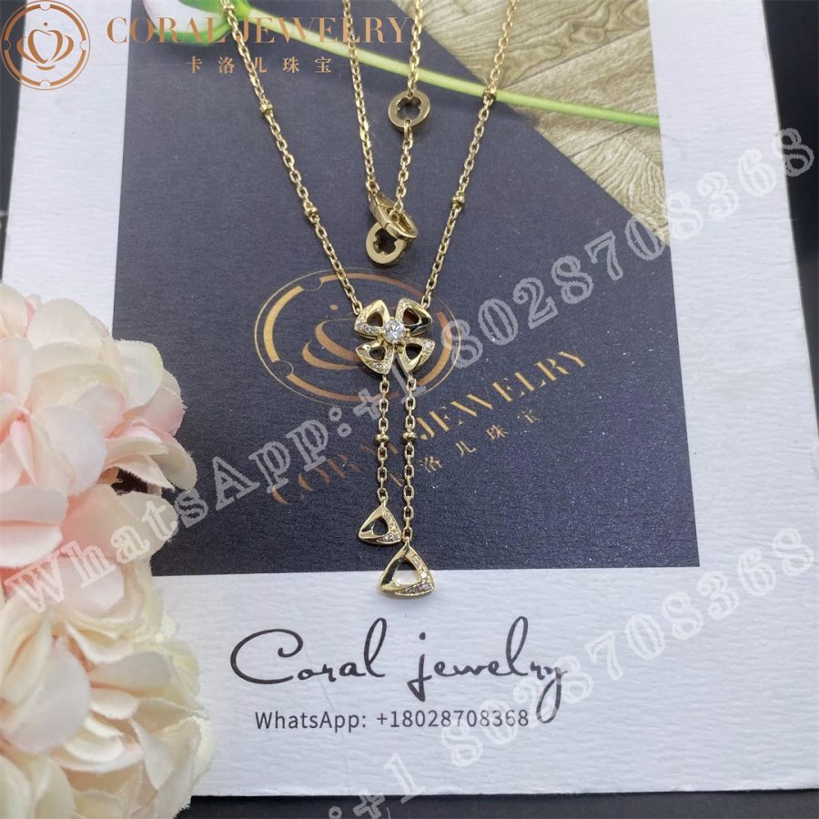 Bulgari Fiorever 18 Kt Yellow Gold Necklace Ref.: 357137 - Image 6