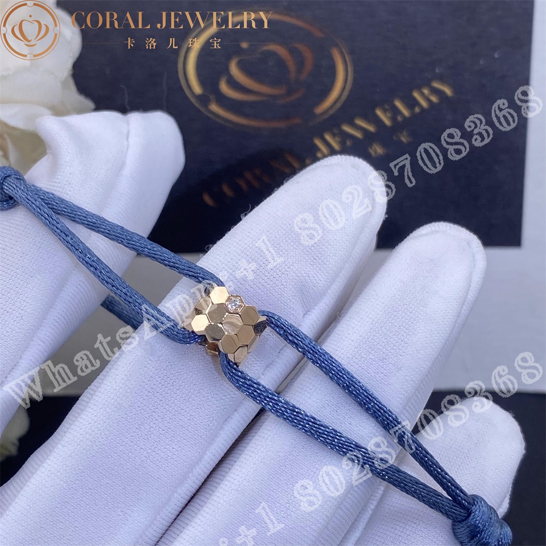 Chaumet Bee My Love Bracelet Rose Gold Diamond 085502 Coral (1)