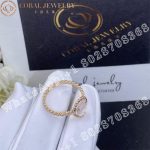 Boucheron Serpent Bohème Rose Quartz Ring S Motif JRG03184 - Image 4
