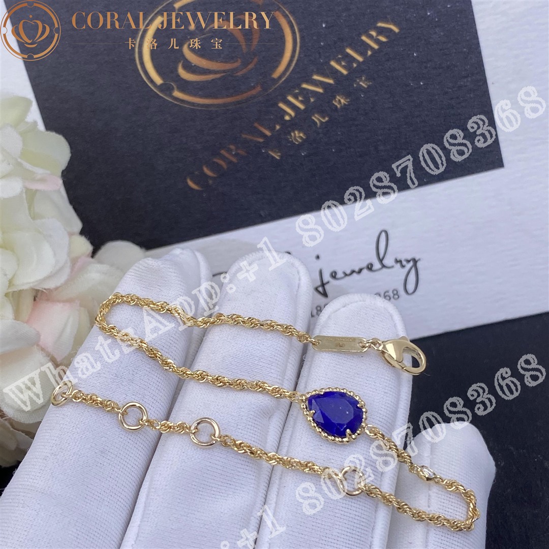 Boucheron Serpent Boheme Yellow Gold Diamond Lapis Lazuli Bracelet Jbt00800 Coral (2)