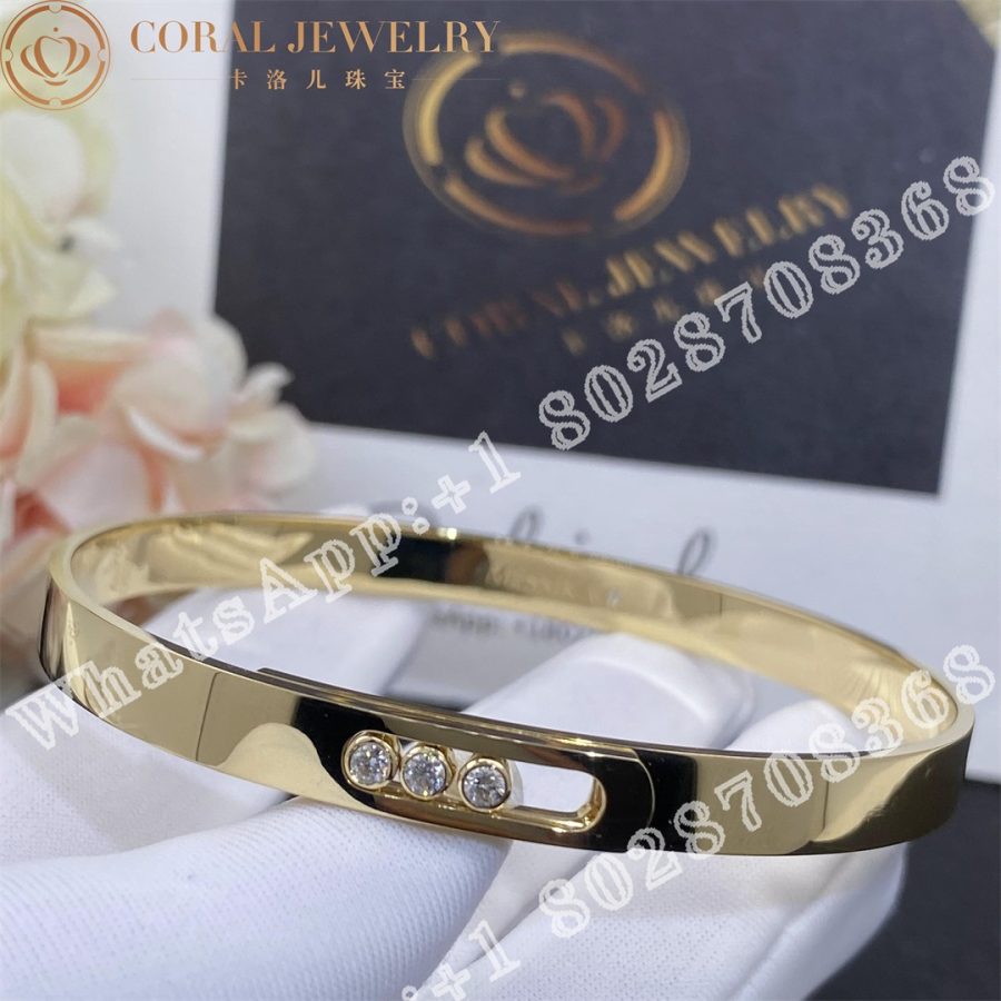 Messika Bracelet Bangle Diamant or Blanc Move Noa 06368-YG - Image 3