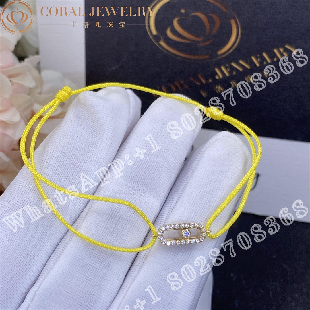 Messika Move Uno Cord Bracelet In Yellow 13288 Yg Coral (2)