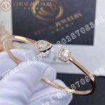 Messika My Twin Toi & Moi diamond thin bangle 0,15ct  7222-PG - Image 5