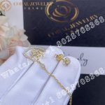 Messika Lucky Eye Pavé-Set Jewelry Yellow Gold Diamond Earrings 11349-YG - Image 3