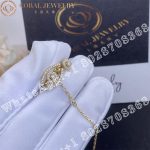 Messika Lucky Eye Pavé-Set Jewelry Yellow Gold Diamond Earrings 11349-YG - Image 6