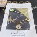 Messika Lucky Move Charms Choker Yellow Gold Diamond Necklace 11972-YG - Image 4