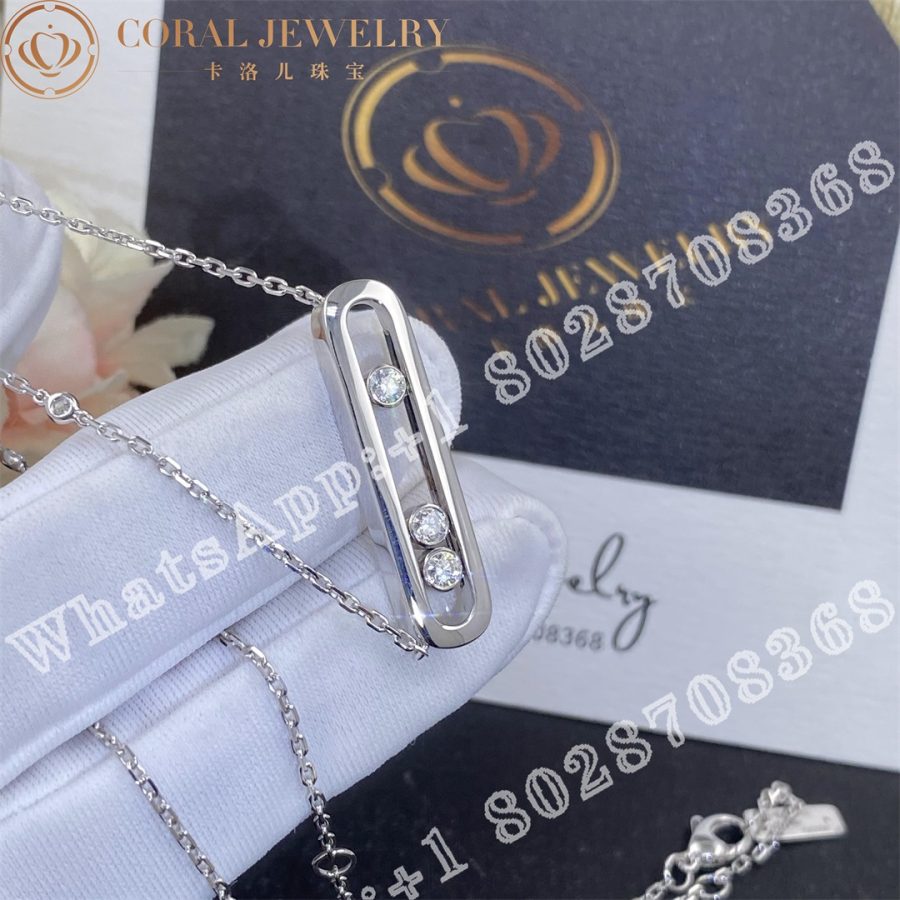 Messika Move White Gold Diamond Necklace 03997-WG - Image 3