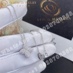 Roberto Coin Princess Flower Pendant with Diamonds- 14mm - Image 6
