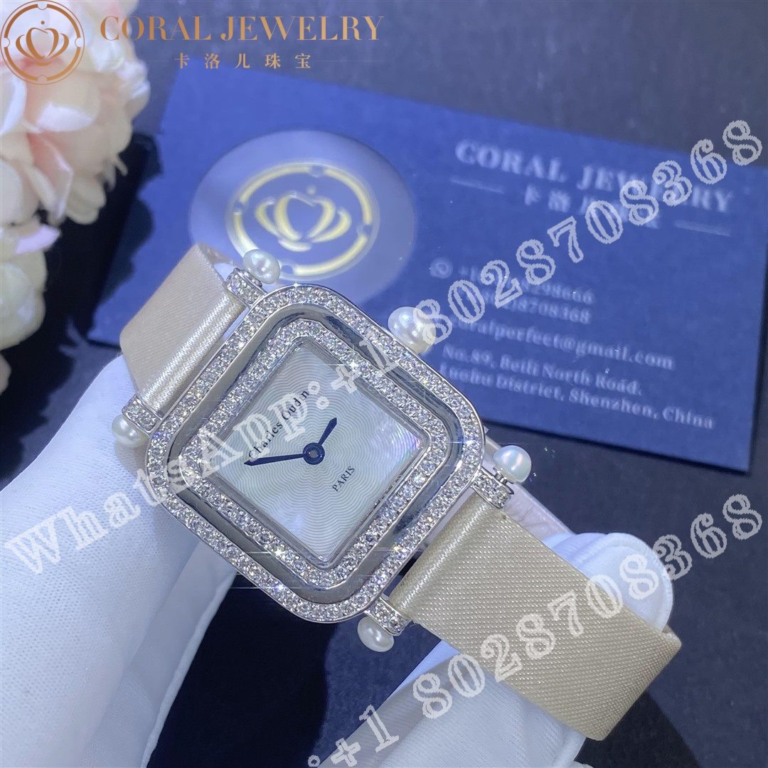 Charles Oudin Pansy Miroir Pearls Watch (2)