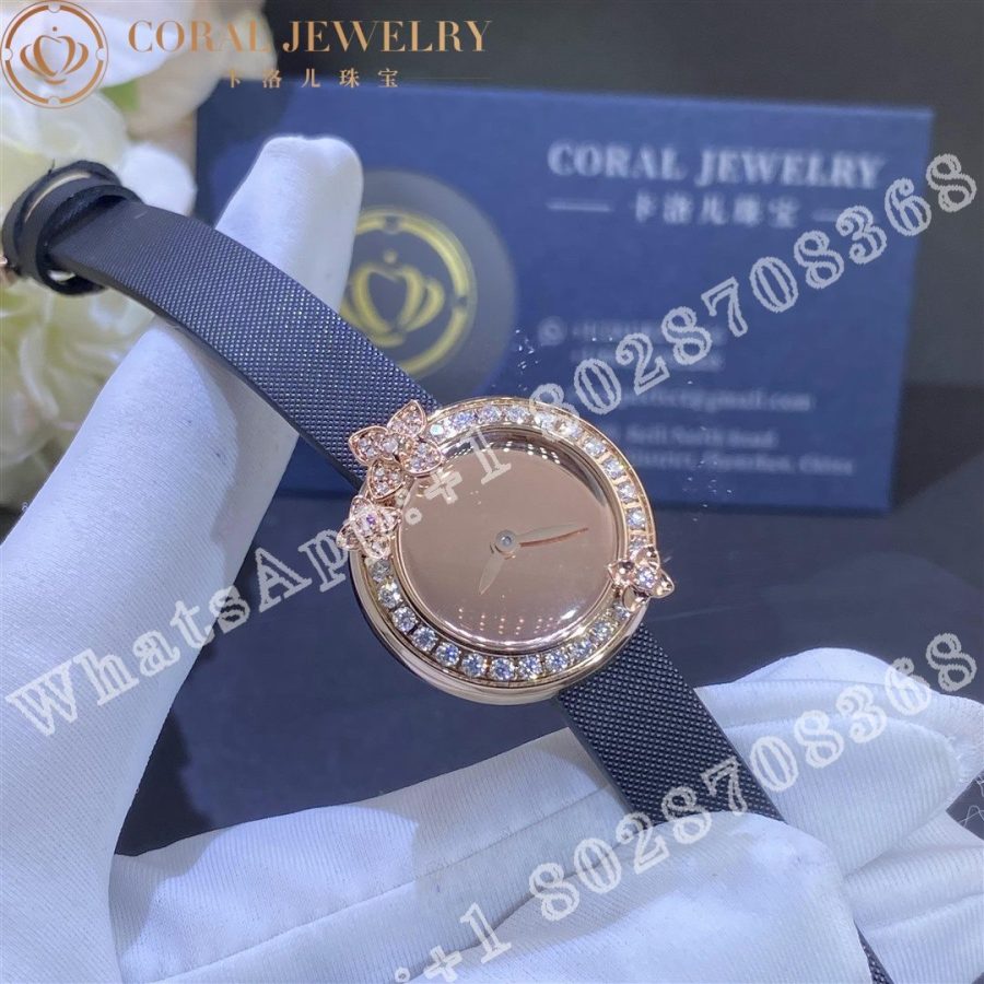 Chaumet Pink Gold Watch Embellished With Diamonds Eden Coral (2)