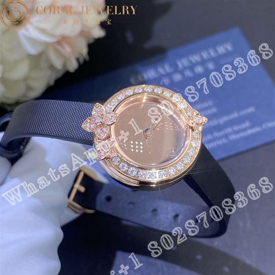 Chaumet Pink Gold Watch Embellished With Diamonds Eden Coral (5)